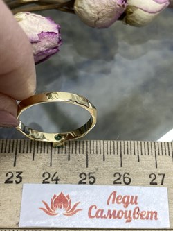 *Кольцо р.19 Изумруд цв Лимоное арт. 619к-291 вес 2,29 г - фото 102015 *Кольцо р.19 Изумруд цв Лимоное арт. 619к-291 вес 2,29 г - фото 102015