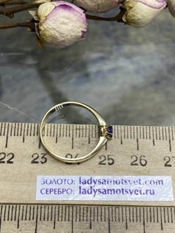 *Кольцо р.17,5 Танзанит цв Лимонное арт. 670к-720 (вес 1,62 г) - фото 102077 *Кольцо р.17,5 Танзанит цв Лимонное арт. 670к-720 (вес 1,62 г) - фото 102077