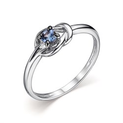 *Кольцо р.19 Танзанит цв Белое арт. 14187-204-151 (вес 1,91 г) - фото 106090