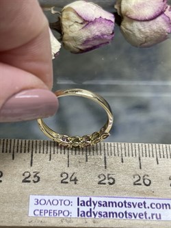 *Кольцо р.17,5 Турмалин цв Лимонное арт. 1094к-137 (вес 1,37 г) - фото 108892 *Кольцо р.17,5 Турмалин цв Лимонное арт. 1094к-137 (вес 1,37 г) - фото 108892