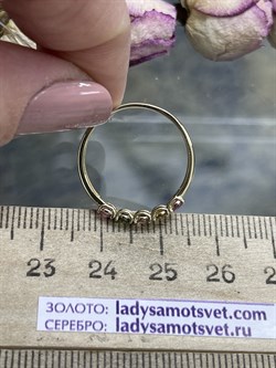 *Кольцо р.17,5 Турмалин цв Лимонное арт. 1094к-137 (вес 1,37 г) - фото 108893 *Кольцо р.17,5 Турмалин цв Лимонное арт. 1094к-137 (вес 1,37 г) - фото 108893