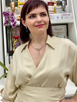 *Колье р.45 Белый Бр цв Красное арт 6-276-115 вес 19,17 г - фото 110801 *Колье р.45 Белый Бр цв Красное арт 6-276-115 вес 19,17 г - фото 110801