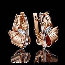 *Серьги цв Красное арт. 02-4238-00-000-1110-65-197 (вес 5,87 г) - фото 11206 *Серьги цв Красное арт. 02-4238-00-000-1110-65-197 (вес 5,87 г) - фото 11206