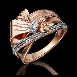 *Кольцо р.18 цв Красное арт. 01-5207-00-000-1110-65-186 (вес 3,92 г) - фото 11211