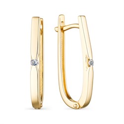 *Серьги Белый Бр цв Лимонное арт. 23684-300-165 (вес 2,73 г) - фото 117563 *Серьги Белый Бр цв Лимонное арт. 23684-300-165 (вес 2,73 г) - фото 117563