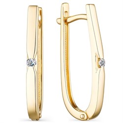 *Серьги Белый Бр цв Лимонное арт. 23684-300-165 (вес 2,73 г) - фото 117966 *Серьги Белый Бр цв Лимонное арт. 23684-300-165 (вес 2,73 г) - фото 117966