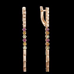 *Серьги цв Красное арт. 02-4287-00-219-1110-57-023 (вес 3,25 г) - фото 119008 *Серьги цв Красное арт. 02-4287-00-219-1110-57-023 (вес 3,25 г) - фото 119008