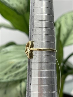 *Кольцо р.19 Триглав  цв Лимонное арт. 1000433-895 (вес 1,45 г) - фото 120966 *Кольцо р.19 Триглав  цв Лимонное арт. 1000433-895 (вес 1,45 г) - фото 120966