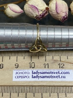 *Кольцо р.19 Триглав  цв Лимонное арт. 1000433-895 (вес 1,45 г) - фото 120968 *Кольцо р.19 Триглав  цв Лимонное арт. 1000433-895 (вес 1,45 г) - фото 120968