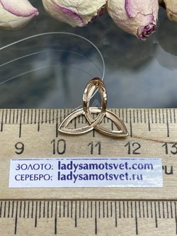 *Подвеска Триглав цв Красное арт. 3000243-970 (вес 1,22 г) - фото 121106 *Подвеска Триглав цв Красное арт. 3000243-970 (вес 1,22 г) - фото 121106