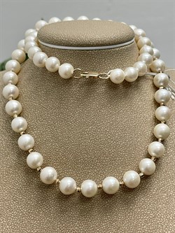 *Ожерелье р.50 Белый Жемчуг д.7-8 цв Красное арт. 850800480259.050-571 - фото 122354 *Ожерелье р.50 Белый Жемчуг д.7-8 цв Красное арт. 850800480259.050-571 - фото 122354