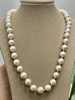 *Ожерелье р.50 Белый Жемчуг д.7-8 цв Красное арт. 850800480259.050-571 - фото 122357 *Ожерелье р.50 Белый Жемчуг д.7-8 цв Красное арт. 850800480259.050-571 - фото 122357