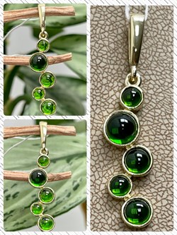 *Подвеска Сибирлит Хромдиопсид цв Лимонное арт. 30609-701 вес 2,79 г - фото 122802 *Подвеска Сибирлит Хромдиопсид цв Лимонное арт. 30609-701 вес 2,79 г - фото 122802