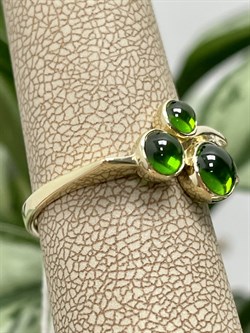 *Кольцо р.18,5 Сибирлит Хромдиопсид цв Лимонное арт. 1208-409 вес 3,74 г - фото 122829 *Кольцо р.18,5 Сибирлит Хромдиопсид цв Лимонное арт. 1208-409 вес 3,74 г - фото 122829