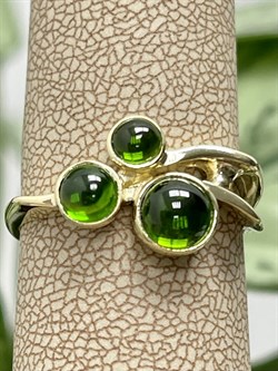 *Кольцо р.18,5 Сибирлит Хромдиопсид цв Лимонное арт. 1208-409 вес 3,74 г - фото 122831 *Кольцо р.18,5 Сибирлит Хромдиопсид цв Лимонное арт. 1208-409 вес 3,74 г - фото 122831