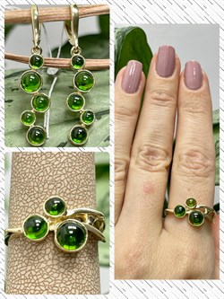 *Кольцо р.18,5 Сибирлит Хромдиопсид цв Лимонное арт. 1208-409 вес 3,74 г - фото 122841 *Кольцо р.18,5 Сибирлит Хромдиопсид цв Лимонное арт. 1208-409 вес 3,74 г - фото 122841