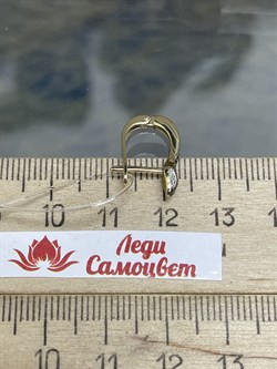 *Серьги Змейки Черный Бр цв Лимонное арт. С/279-325-566, (вес 2.21 г) - фото 122853 *Серьги Змейки Черный Бр цв Лимонное арт. С/279-325-566, (вес 2.21 г) - фото 122853
