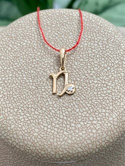 *Подвеска Козерог цв Красное арт. 34206-100-016 вес 0,44 г - фото 123580 *Подвеска Козерог цв Красное арт. 34206-100-016 вес 0,44 г - фото 123580