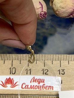 *Подвеска Водолей Белый Бр цв Лимонное арт. 34196-300-021 вес 0,51 г - фото 123688 *Подвеска Водолей Белый Бр цв Лимонное арт. 34196-300-021 вес 0,51 г - фото 123688