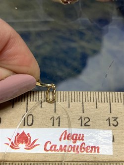 *Подвеска Овен Белый Бр цв Лимонное арт. 34218-300-137 вес 0,46 г - фото 123734 *Подвеска Овен Белый Бр цв Лимонное арт. 34218-300-137 вес 0,46 г - фото 123734