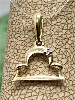 *Подвеска Весы Белый Бр цв Лимонное арт. 34216-300-113 вес 0,44 г - фото 123760 *Подвеска Весы Белый Бр цв Лимонное арт. 34216-300-113 вес 0,44 г - фото 123760