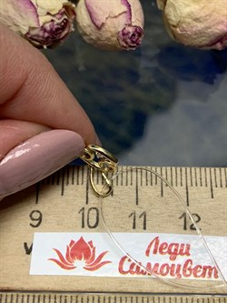 *Подвеска Рак Белый Бр цв Лимонное арт. 34215-300-106 вес 0,49 г - фото 123783 *Подвеска Рак Белый Бр цв Лимонное арт. 34215-300-106 вес 0,49 г - фото 123783