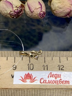 *Подвеска Лев Белый Бр цв Лимонное арт. 34214-300-090 вес 0,46 г - фото 123806 *Подвеска Лев Белый Бр цв Лимонное арт. 34214-300-090 вес 0,46 г - фото 123806