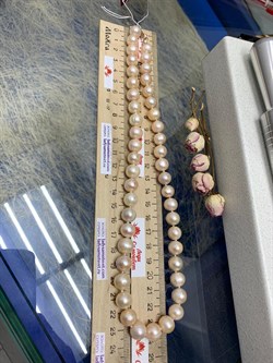 *Ожерелье р.50 Розовый Жемчуг д.10-10,5 цв Красное арт. 8581013.3.0.50-992 - фото 124183 *Ожерелье р.50 Розовый Жемчуг д.10-10,5 цв Красное арт. 8581013.3.0.50-992 - фото 124183