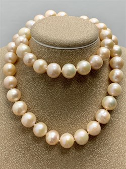 *Ожерелье р.50 Розовый Жемчуг д.10-10,5 цв Красное арт. 8581013.3.0.50-992 - фото 124188 *Ожерелье р.50 Розовый Жемчуг д.10-10,5 цв Красное арт. 8581013.3.0.50-992 - фото 124188