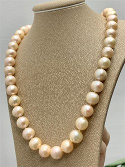 *Ожерелье р.50 Розовый Жемчуг д.10-10,5 цв Красное арт. 8581013.3.0.50-992 - фото 124193 *Ожерелье р.50 Розовый Жемчуг д.10-10,5 цв Красное арт. 8581013.3.0.50-992 - фото 124193