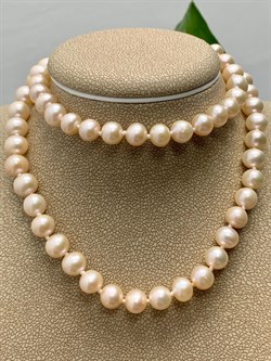 *Ожерелье р.45 Розовый Жемчуг д.5,5-6,5 цв Красное арт. 8584274.2.0.45-617 - фото 124217 *Ожерелье р.45 Розовый Жемчуг д.5,5-6,5 цв Красное арт. 8584274.2.0.45-617 - фото 124217