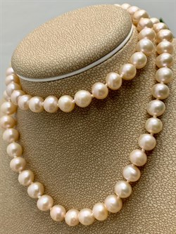 *Ожерелье р.45 Розовый Жемчуг д.5,5-6,5 цв Красное арт. 8584274.2.0.45-617 - фото 124219 *Ожерелье р.45 Розовый Жемчуг д.5,5-6,5 цв Красное арт. 8584274.2.0.45-617 - фото 124219