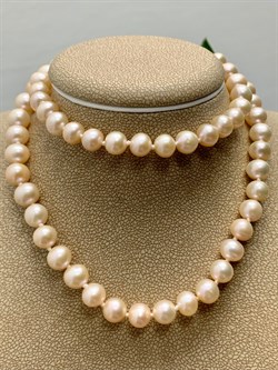 *Ожерелье р.45 Розовый Жемчуг д.5,5-6,5 цв Красное арт. 8584274.2.0.45-617 - фото 124220 *Ожерелье р.45 Розовый Жемчуг д.5,5-6,5 цв Красное арт. 8584274.2.0.45-617 - фото 124220