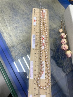 *Ожерелье р.45 Розовый Жемчуг д.5,5-6,5 цв Красное арт. 8584274.2.0.45-617 - фото 124221 *Ожерелье р.45 Розовый Жемчуг д.5,5-6,5 цв Красное арт. 8584274.2.0.45-617 - фото 124221