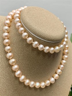 *Ожерелье р.45 Розовый Жемчуг д.5,5-6,5 цв Красное арт. 8585274.2.0.45-241 - фото 124233 *Ожерелье р.45 Розовый Жемчуг д.5,5-6,5 цв Красное арт. 8585274.2.0.45-241 - фото 124233