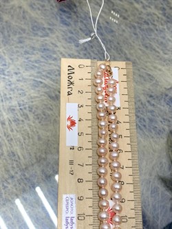 *Ожерелье р.45 Розовый Жемчуг д.5,5-6,5 цв Красное арт. 8585274.2.0.45-241 - фото 124236 *Ожерелье р.45 Розовый Жемчуг д.5,5-6,5 цв Красное арт. 8585274.2.0.45-241 - фото 124236