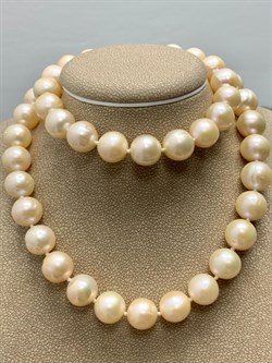 *Ожерелье р.50 Розовый Жемчуг д.10-10,5 цв Красное арт. 8581013.3.0.50-954 - фото 124288 *Ожерелье р.50 Розовый Жемчуг д.10-10,5 цв Красное арт. 8581013.3.0.50-954 - фото 124288