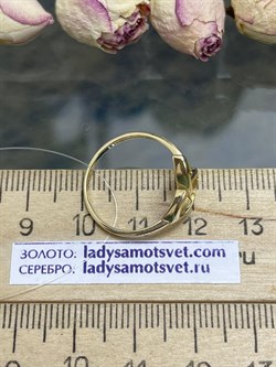 *Кольцо р.18,5 Триглав цв Лимонное арт. 1000433-781 (вес 1,5 г) - фото 124929 *Кольцо р.18,5 Триглав цв Лимонное арт. 1000433-781 (вес 1,5 г) - фото 124929