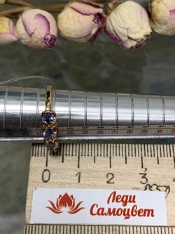 *Кольцо р.16,5 Танзанит цв Красное арт. К1000Ю-108-232 вес 1,54 г - фото 126287 *Кольцо р.16,5 Танзанит цв Красное арт. К1000Ю-108-232 вес 1,54 г - фото 126287