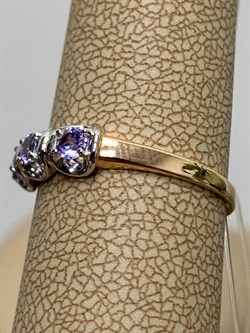 *Кольцо р.17,5 Танзанит цв Красное арт. К1167-108-983 вес 1,43 г - фото 126343 *Кольцо р.17,5 Танзанит цв Красное арт. К1167-108-983 вес 1,43 г - фото 126343