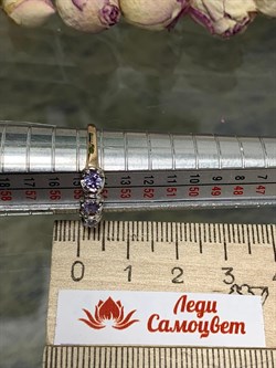 *Кольцо р.17,5 Танзанит цв Красное арт. К1167-108-983 вес 1,43 г - фото 126346 *Кольцо р.17,5 Танзанит цв Красное арт. К1167-108-983 вес 1,43 г - фото 126346