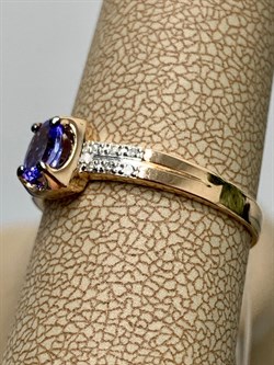 *Кольцо р.19 Танзанит цв Красное арт. К0909-128-538 вес 1,95 г - фото 126486 *Кольцо р.19 Танзанит цв Красное арт. К0909-128-538 вес 1,95 г - фото 126486