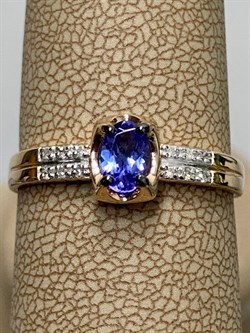 *Кольцо р.19 Танзанит цв Красное арт. К0909-128-538 вес 1,95 г - фото 126488 *Кольцо р.19 Танзанит цв Красное арт. К0909-128-538 вес 1,95 г - фото 126488