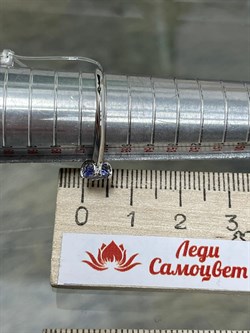 *Кольцо р.18 Танзанит цв Белое арт. К1171-208-119 вес 1,28 г - фото 126796 *Кольцо р.18 Танзанит цв Белое арт. К1171-208-119 вес 1,28 г - фото 126796