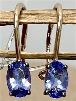 *Серьги Петли Танзанит цв Красное арт. С1300Ю-108-510 вес 1,01 г - фото 127069 *Серьги Петли Танзанит цв Красное арт. С1300Ю-108-510 вес 1,01 г - фото 127069
