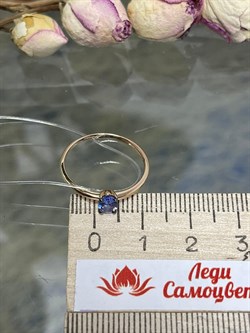 *Кольцо р.17,5 Танзанит Африка цв Красное арт. К1299Ю-108-048 вес 1 г - фото 127088 *Кольцо р.17,5 Танзанит Африка цв Красное арт. К1299Ю-108-048 вес 1 г - фото 127088