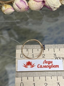 *Кольцо р.17,5 Танзанит Африка цв Красное арт. К1299Ю-108-048 вес 1 г - фото 127089 *Кольцо р.17,5 Танзанит Африка цв Красное арт. К1299Ю-108-048 вес 1 г - фото 127089