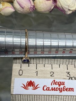 *Кольцо р.17,5 Танзанит Африка цв Красное арт. К1299Ю-108-048 вес 1 г - фото 127090 *Кольцо р.17,5 Танзанит Африка цв Красное арт. К1299Ю-108-048 вес 1 г - фото 127090