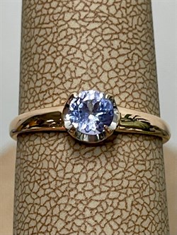 *Кольцо р.17,5 Танзанит цв Красное арт. К1170-108-196 вес 1,4 г - фото 127162