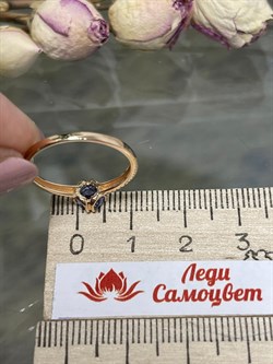 *Кольцо р.17,5 Танзанит цв Красное арт. К1171-108-614 вес 1,49 г - фото 127235 *Кольцо р.17,5 Танзанит цв Красное арт. К1171-108-614 вес 1,49 г - фото 127235